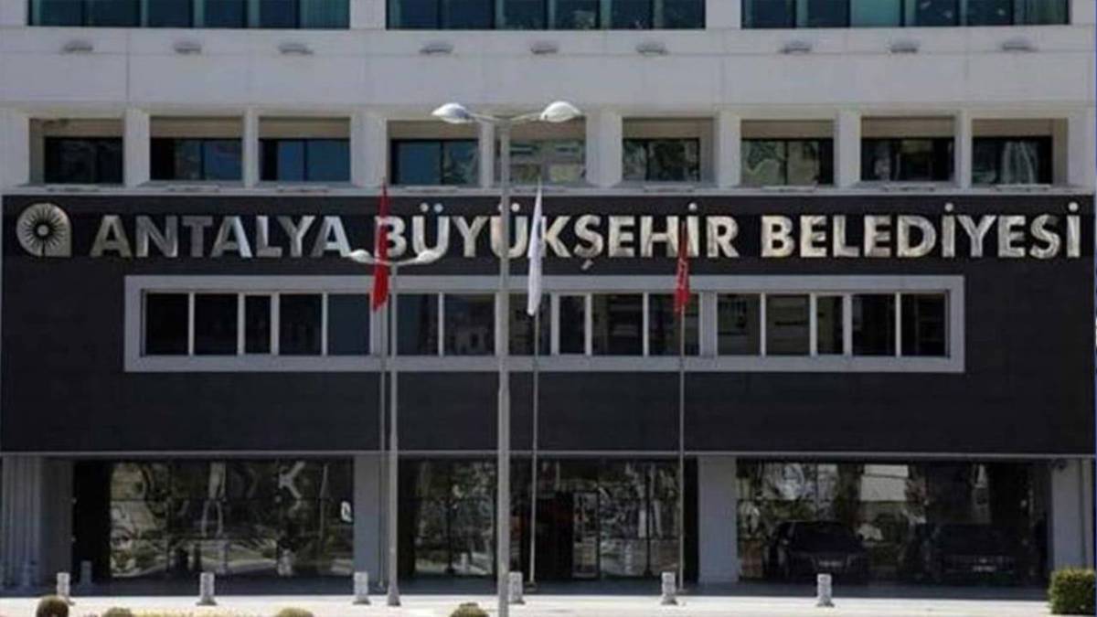 Antalya Büyükşehir Belediyesi'ne yeni operasyon