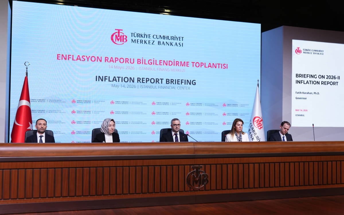 Merkez Bankası enflasyon tahminin 8 puan yükseltti