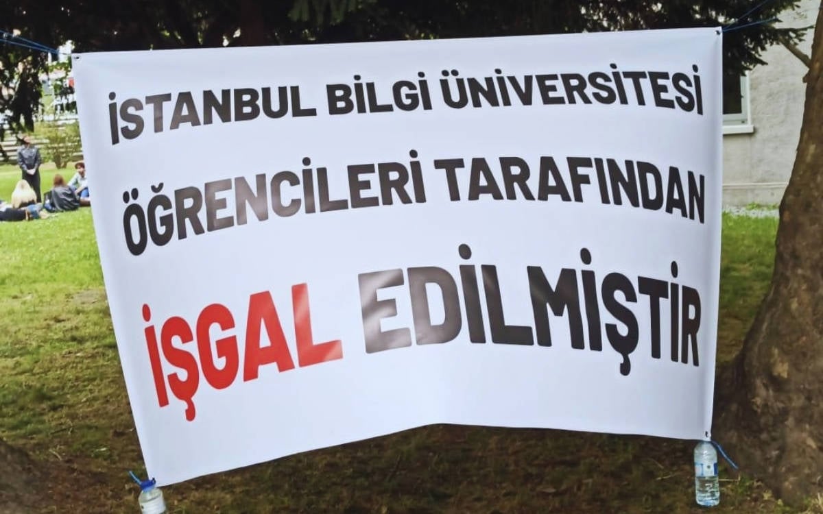 Bilgi Üniversitesi’nde üçüncü gün: Kampüs ablukasında gözaltılar