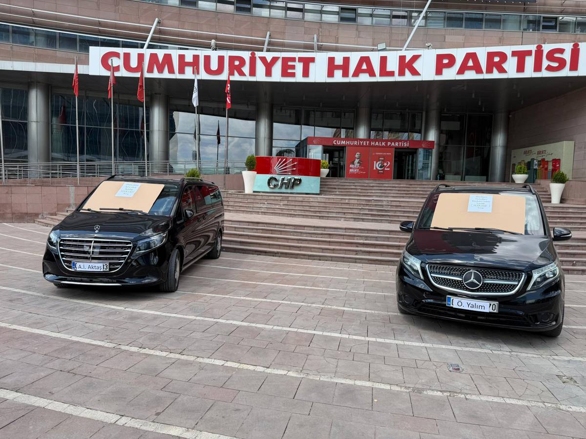 Araçlardan birini Kılıçdaroğlu aldı