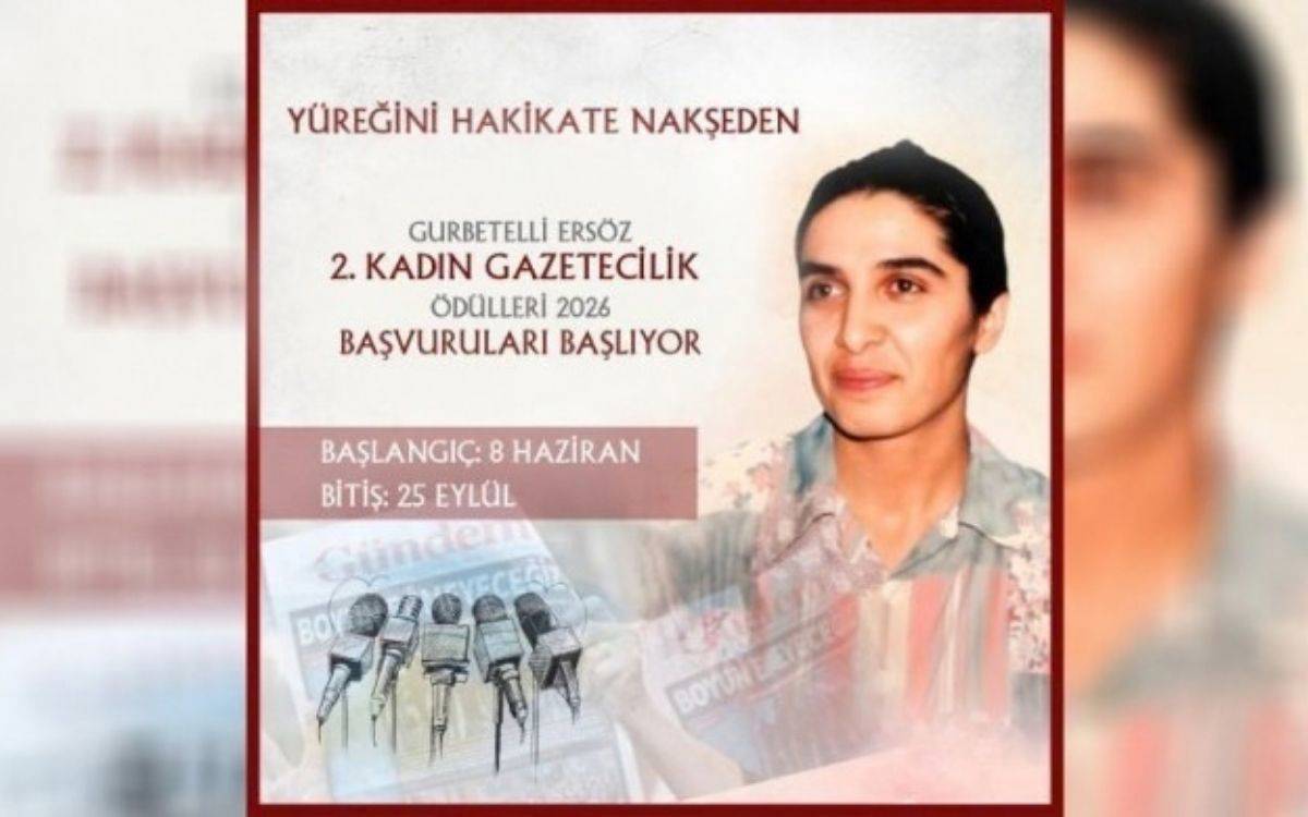 Gurbetelli Ersöz Kadın Gazetecilik Ödülleri için başvurular 8 Haziran’da başlıyor