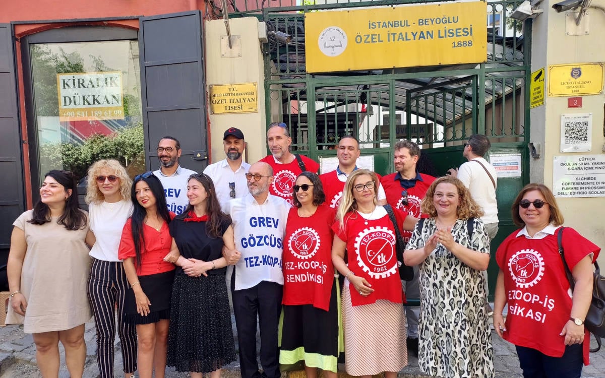 İtalyan Lisesi’nde öğretmenler kazandı, 123 günlük grev bitti