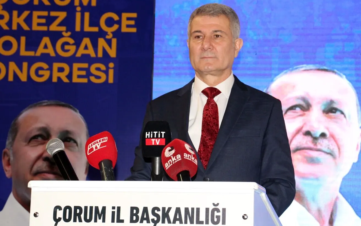 Çorum'da AKP ilçe başkanından gazeteciye tehdit