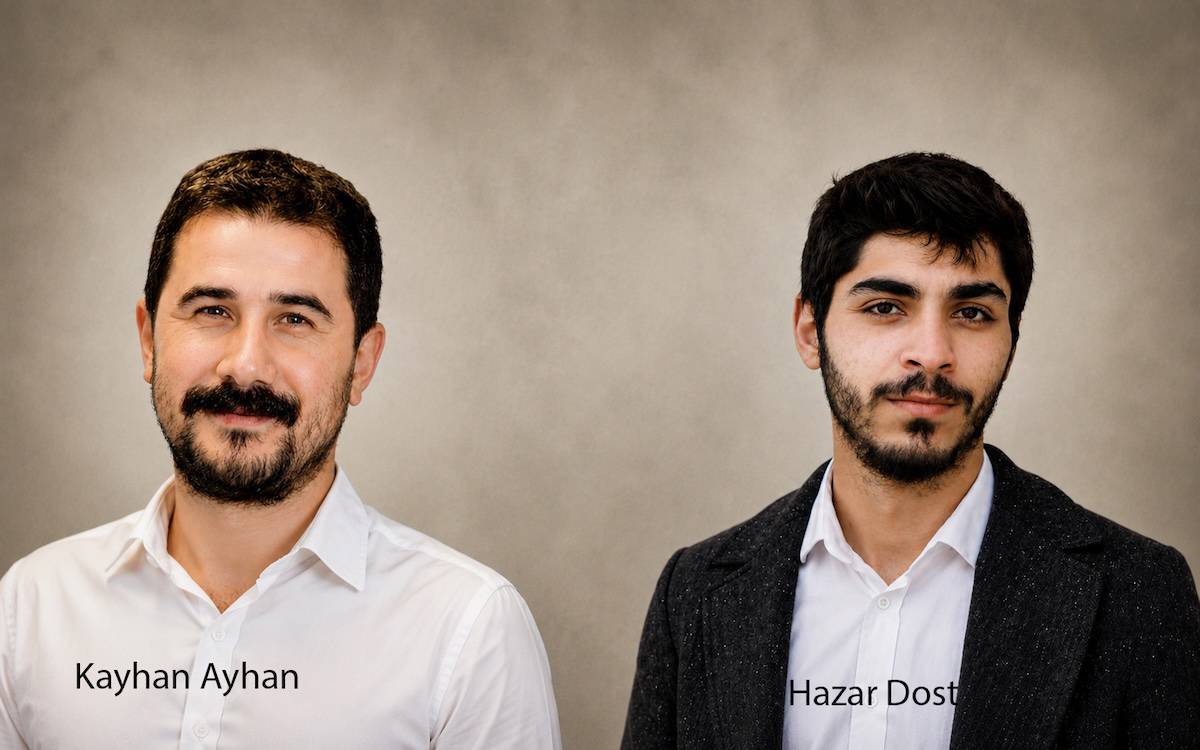 Rojnameger Hazar Dost û Kayhan Ayhan hatin desteserkirin