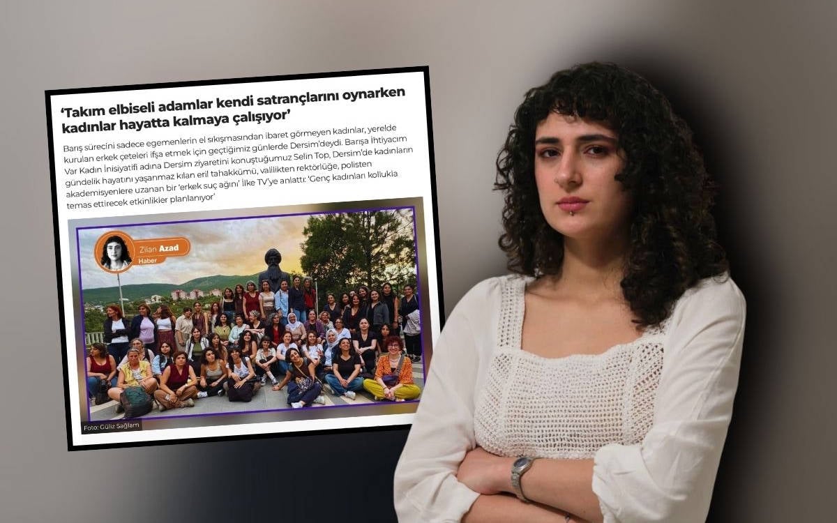 Gazeteci Zilan Azad’a Gülistan Doku röportajı soruşturması