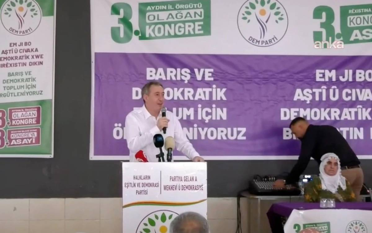 Tuncer Bakırhan: Ne bölünme, ne çatışma ne de kimseden bir şey alma süreci