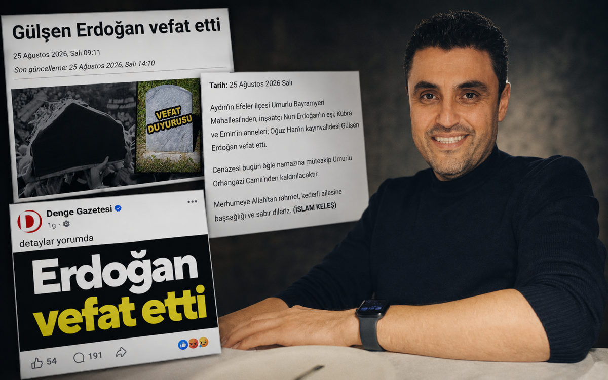 “Erdoğan vefat etti” haberi nedeniyle dört gazeteciye gözaltı