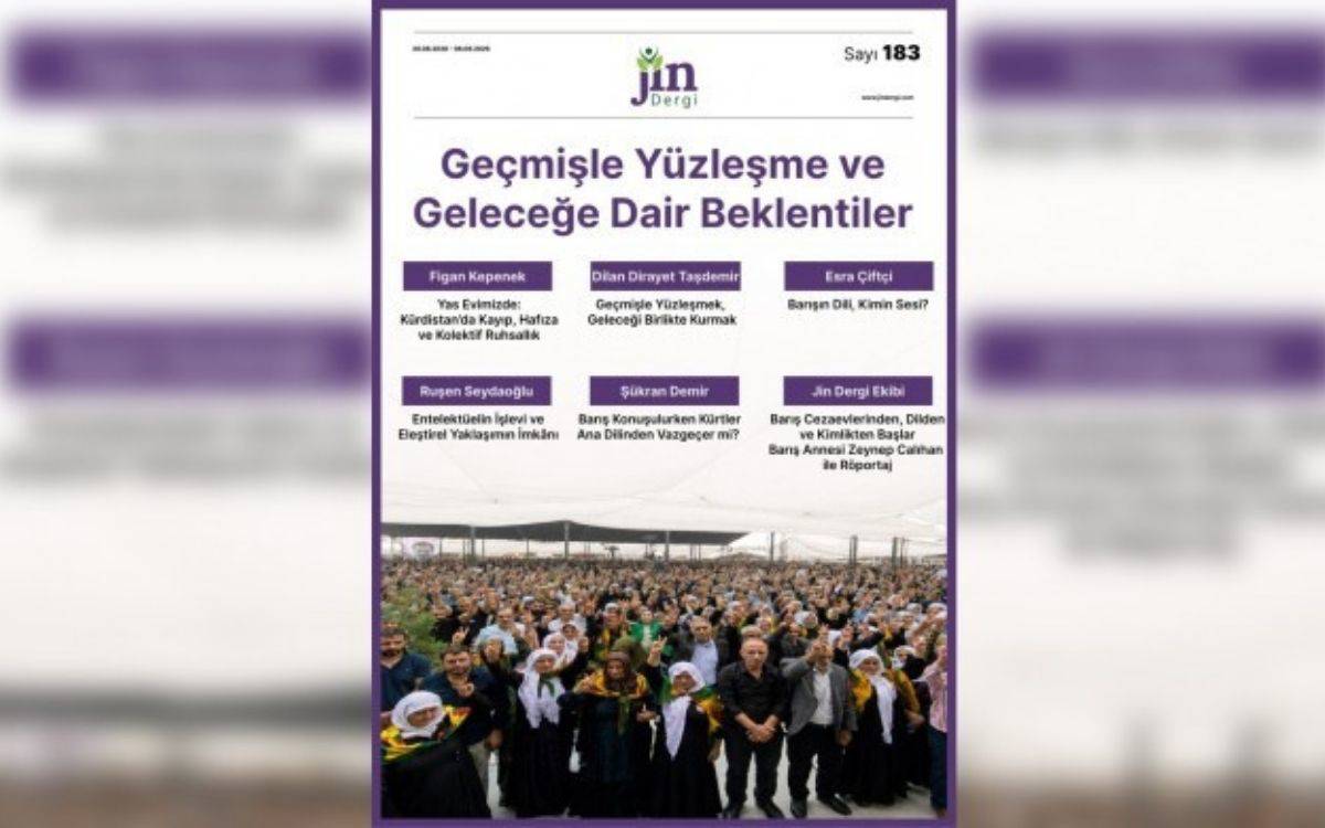 Jin Dergi’nin 183’üncü sayısı çıktı
