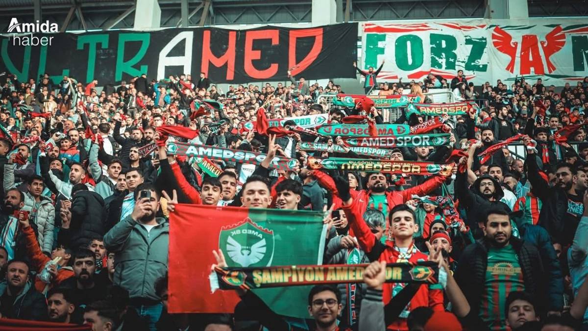 Amedspor taraftar sayısı dört yılda dört katına çıktı
