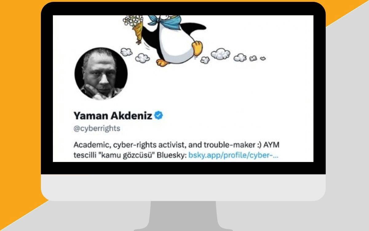 İFÖD kurucusu Yaman Akdeniz’e sansür: X hesabı erişime engellendi