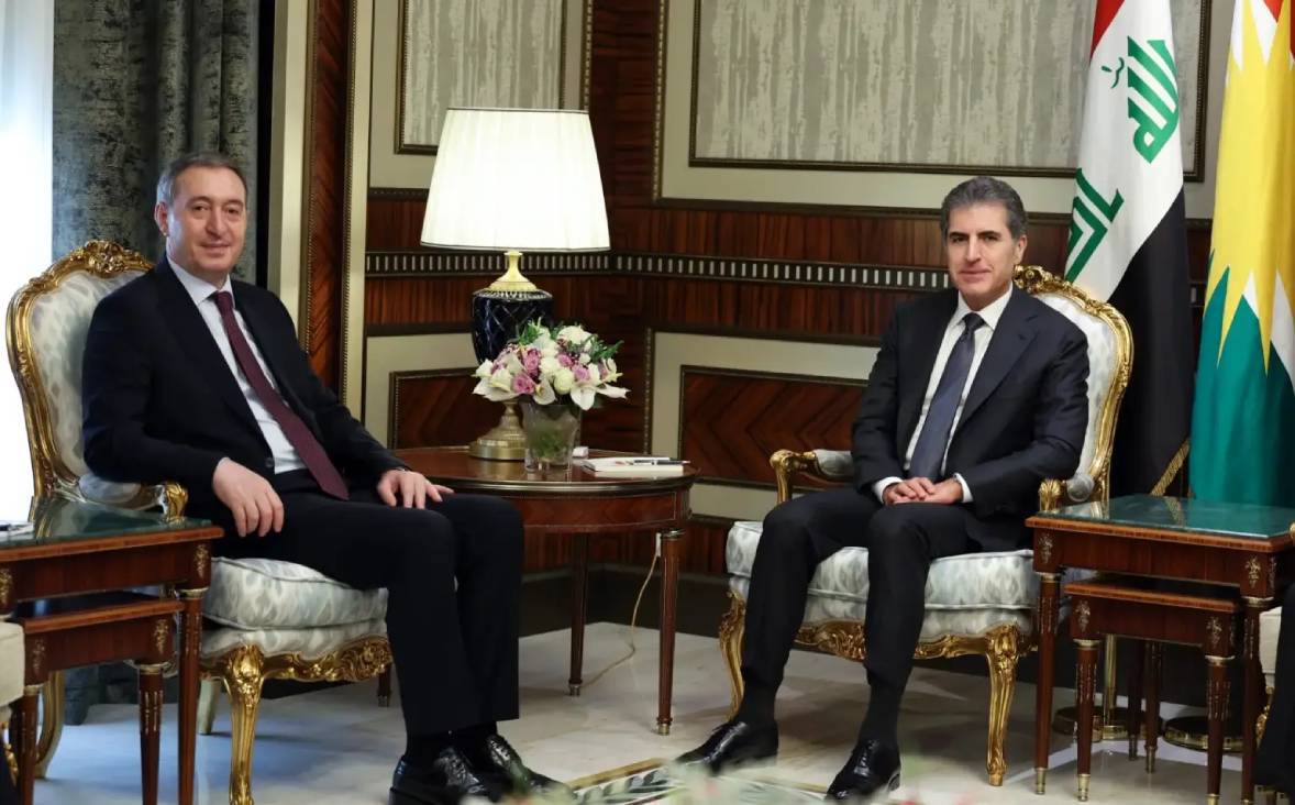 Tuncer Bakirhan û Nêçîrvan Barzanî civiyan