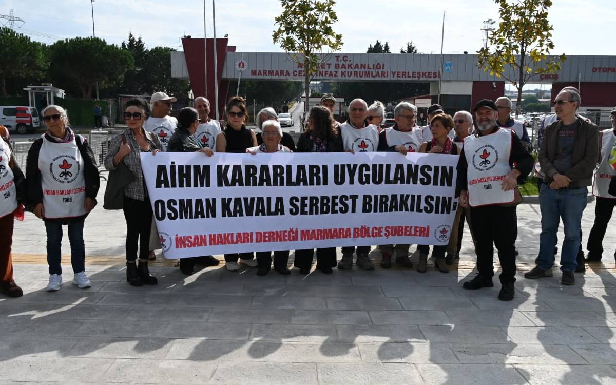 İHD'den Silivri'de Osman Kavala çağrısı