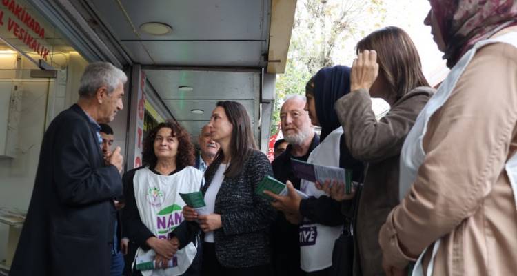 DEM Parti’den “Ekmek, Barış ve Adalet” kampanyası