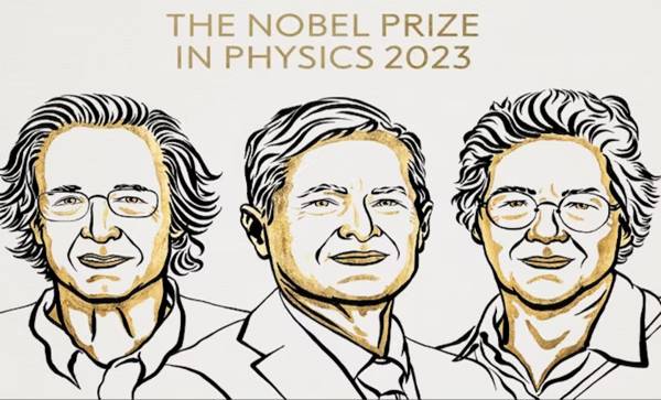 2023 Nobel Fizik Ödülü Pierre Agostini, Ferenc Krausz ve Anne L'Huillier'nin
