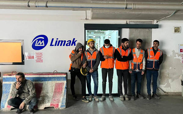 Police attack on workers demanding their rights from Limak Holding: Eight detained