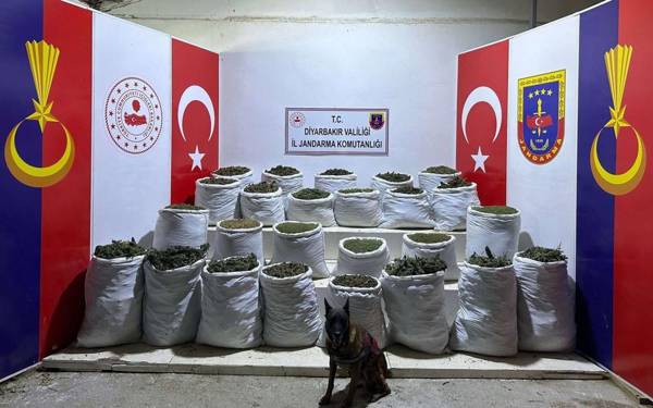 Diyarbakır’da 603 kilo uyuşturucu yakalandı