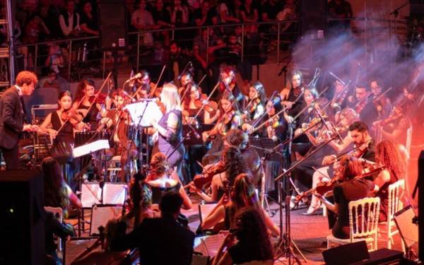 Hatay Akademi Senfoni Orkestrası depremden sonra ilk kez Hatay'da