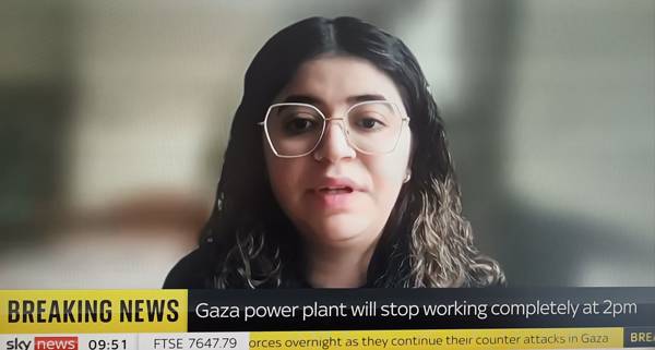 Yara Eid'ten Sky News'e: Filistinliler öylece ölmüyor!