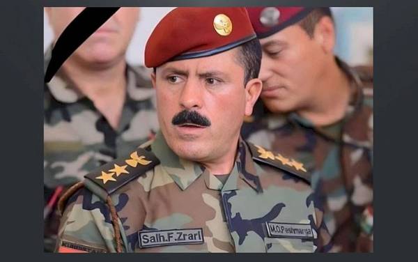 Mahmur'da yaralanan Peşmerge Komutanı Zirari hayatını kaybetti