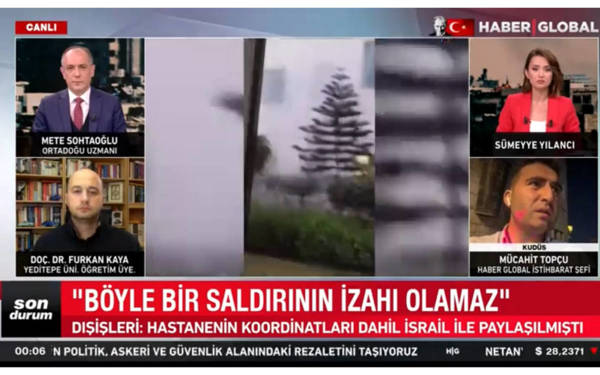 Israeli soldiers target Turkish journalist with laser sights during live broadcast