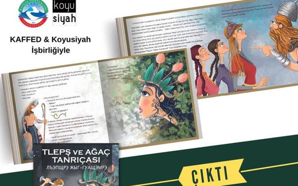 Çocuklar için Nart Destanları Serisi iki dilli yayımlandı