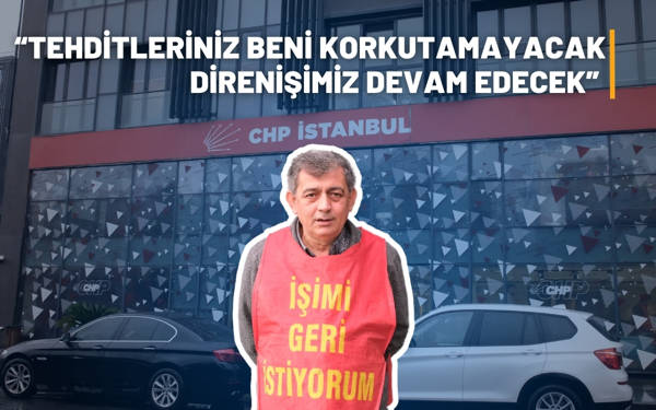 CHP İstanbul İl Başkanlığı'ndaki oturma eyleminde 100. gün