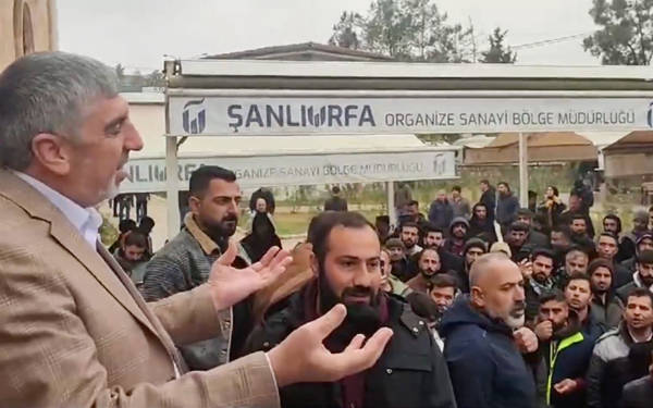 Urfa müftüsünden Özak Tekstil işçilerine: "Camiyi boşaltın, burası eylem yeri değil"