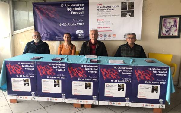Uluslararası İşçi Filmleri Festivali Antalya’da başlıyor