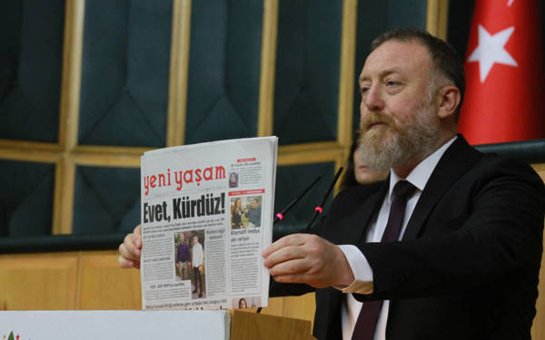 Pro-Kurdish daily newspaper excluded from parliament's library