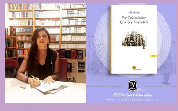 Gazeteci Filiz Gazi'den ilk kitap: Yer Çekiminden Çok Şey Kaybettik