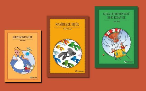 Aram Yayınları'nın Kürtçeye çevirdiği çocuk klasikleri serisine dokuz yeni kitap eklendi