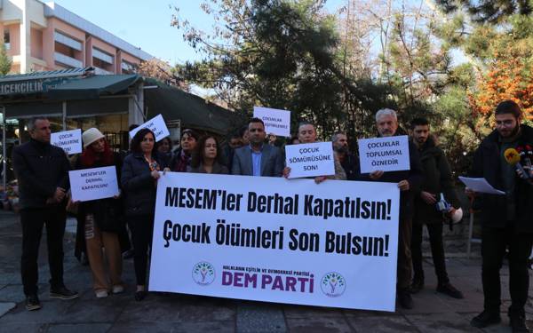 DEM Parti'den MESEM açıklaması: AKP eğitimi metalaştırıyor