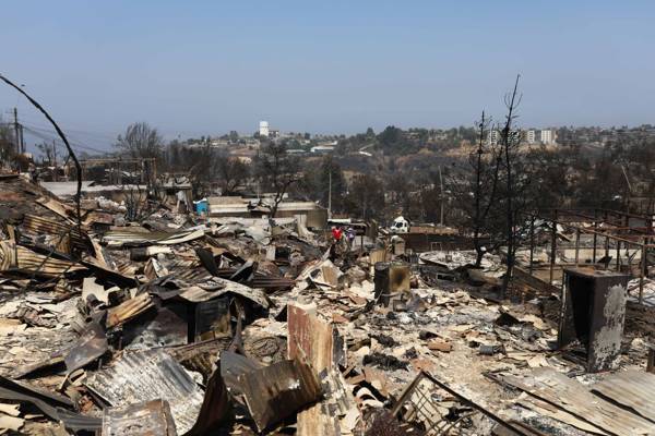 Şili'deki orman yangınlarında 132 kişi hayatını kaybetti