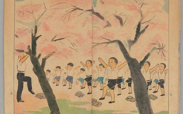 Japonya’nın renkli baskılarla bezeli eski ders kitapları internete açıldı