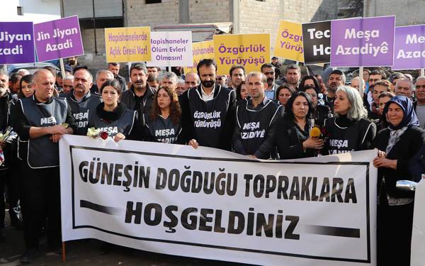 'Great Freedom March' concludes: 'The only solution is Öcalan's freedom'