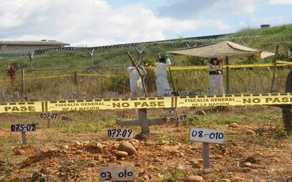Kolombiya'da 1086 kişilik toplu mezar bulundu