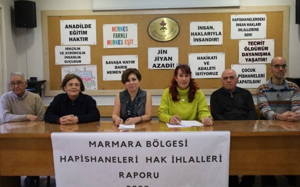 "Marmara Bölge cezaevlerinde bir yılda 2 bin 257 işkence ve kötü muamele"