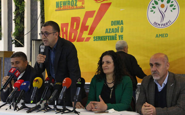Diyarbakır Newroz’una çağrı: "Özgürlük ateşini yükseltelim"