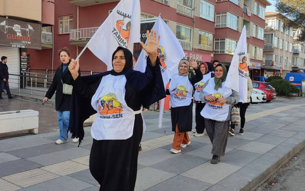 Agrobay işçileri Ankara’da: Vedat Işıkhan randevu vermedi
