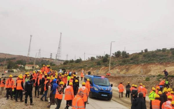 Akkuyu Nükleer Güç Santrali’nde çalışan işçiler iş bıraktı