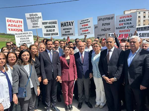 CHP, Hatay'da mazbatanın AKP'li adaya verilme kararını YSK'ye taşıdı
