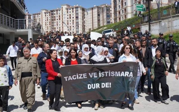 Şırnak'ta taciz protestosu: Cezasızlık güç veriyor