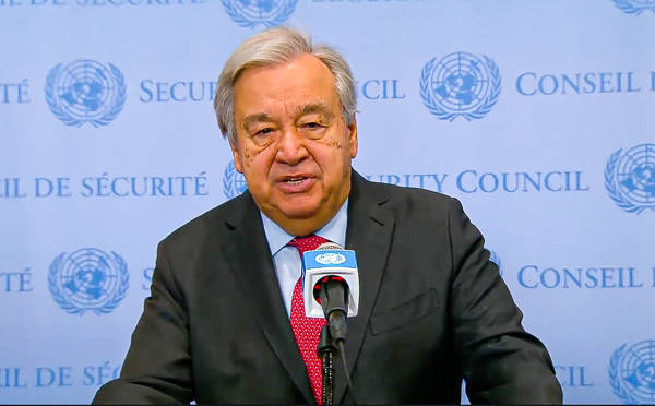 António Guterres: "Refah'a saldırı siyasal felaket ve insani kabus olur"