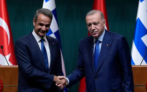 Erdoğan, Mitsotakis find common ground amid disagreement on Hamas