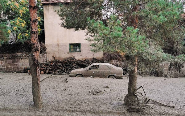 Iğdır'da sel nedeniyle 10 bin dekar tarım arazisi zarar gördü