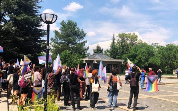 METU students hold Pride Parade with no police interference