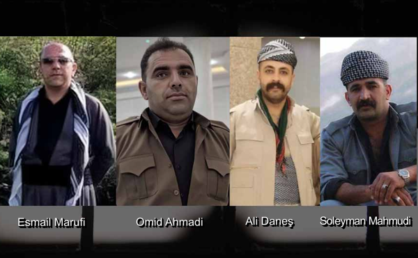 İran'da dört sivil Kürt gözaltında kayıp