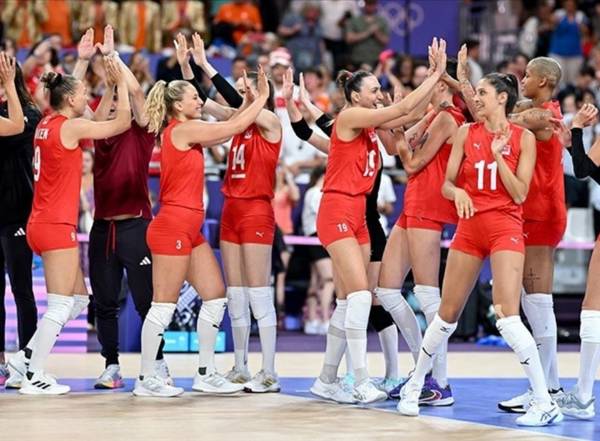 A Milli Kadın Voleybol Takımı çeyrek finalde