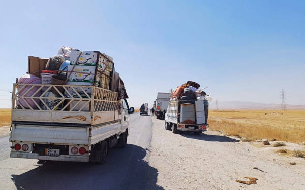 Êzidîler KDP kamplarından ayrılıyor