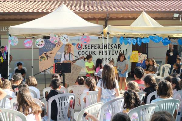 Seferihisar 4. Çocuk Festivalinde “su ve gelecek” buluştu